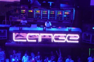 Lange with Sean Essex at Cream Stereo Lounge