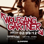 Wolfgang Gartner @ WIld Knight - Thursday, February 9, 2012 Wolfgang Gartner @ WIld Knight - Thursday, February 9, 2012