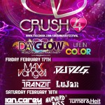 Crush 4 Music Festival ft. DAYGLOW - Friday, February 17 & Saturday, February 18 at Marquee Theater