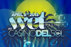 Wolfgang Gartner @ Wet Pool Party / Casino del Sol - Saturday, April 6, 2013
