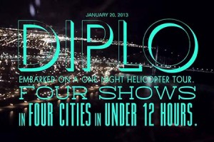 Trap Hawk Down - Diplo Hits Four Cities in One Night