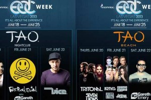 Tao EDC Lineup 2013