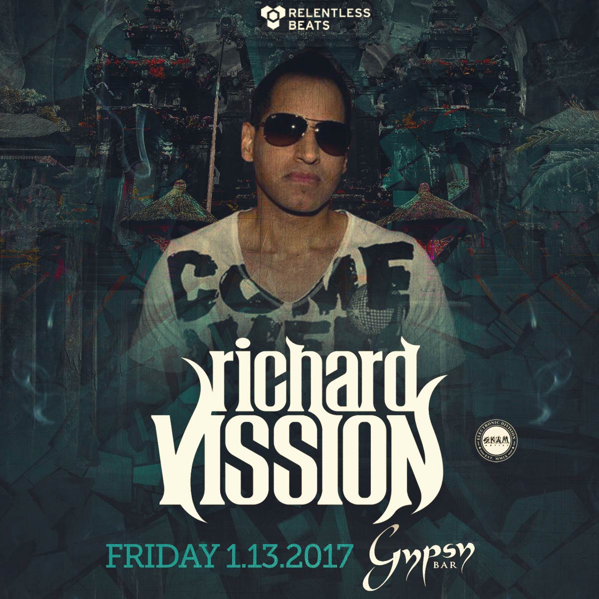Richard Vission Phoenix Tickets 01/13/17 Gypsy Bar Relentless Beats
