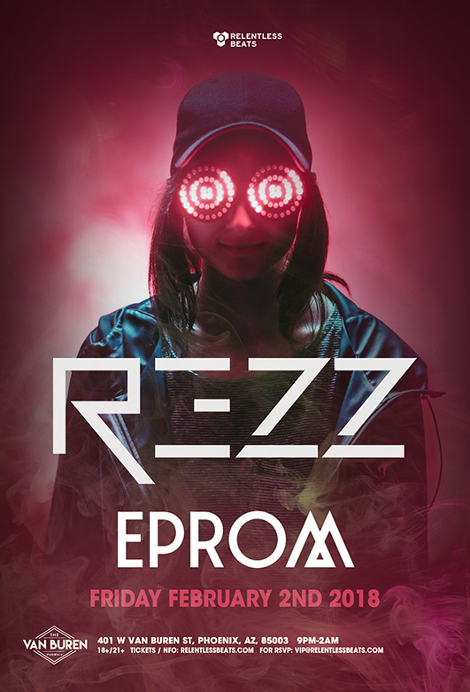 REZZ + EPROM Phoenix Tickets - 02/02/18 - The Van Buren ...